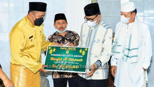 Safari Jumat, Pemko Medan Terus Dorong Wujudkan Masjid Mandiri