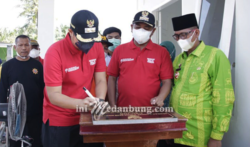 Kantor Desa Bengkel Diresmikan, Bupati Sergai Harap Pelayanan Masyarakat Makin Meningkat