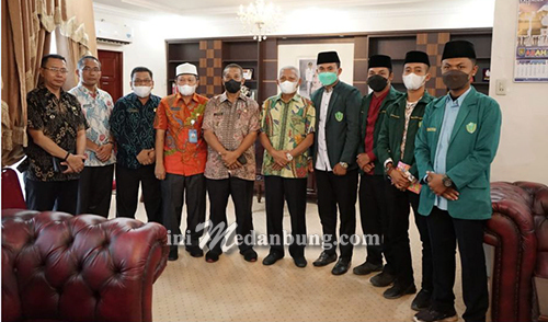 Bupati Asahan Terima Audiensi PD IPA Kabupaten Asahan