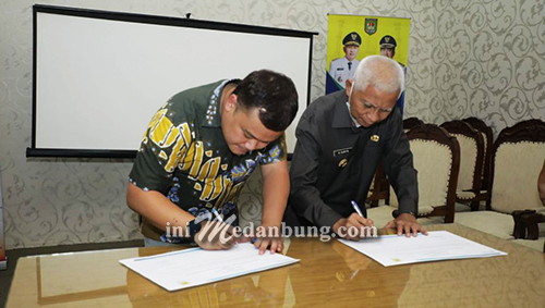 Tingkatkan PAD Bupati Asahan Tandatangani MOU dengan PLN