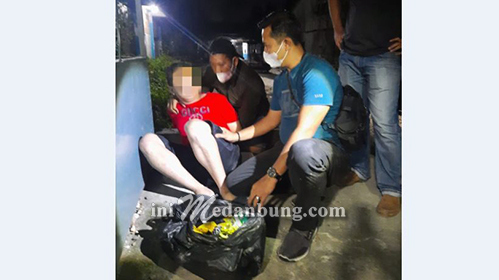 TNI AL Tangkap Pelaku Transaksi Narkoba 3 Kg di Tanjung Balai