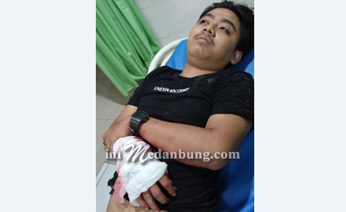 Wardana Nyaris Tewas Dibacok Sekawanan Geng Motor