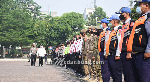 Wakil Wali Kota Tebing Tinggi Pimpin Apel Gelar Pasukan Operasi Ketupat 2022