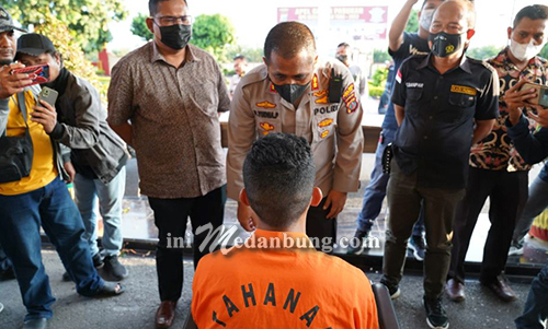 Nyaris Terbang ke Makasar, Polres Asahan Amankan Pelaku Pembunuhan Br Nababan