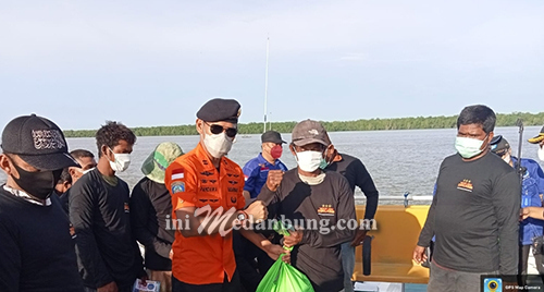 Sat Polairud Polres Asahan Bersama Instansi Terkait Gelar Bakti Sosial