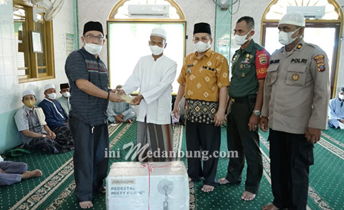 Safari Ramadhan Terakhir, Bupati Asahan Kunjungi Masjid Nurul Arif Siumbut Umbut