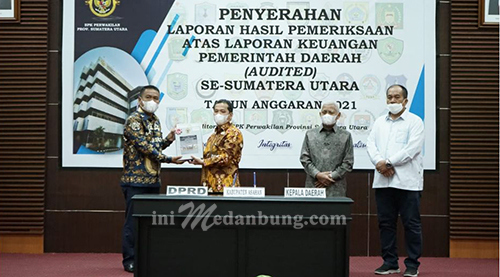 Kali Kelima Berturut Pemkab Asahan Raih Opini WTP dari BPK RI