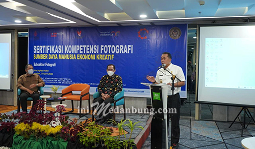 Bobby Imbau Pelaku Ekonomi Kreatif Daftarkan Hasil kekayaan Intelektual