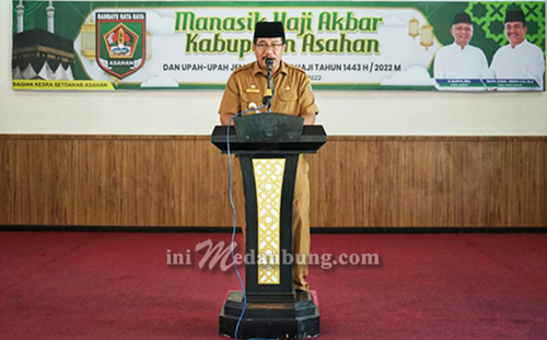 Wakil Bupati  Buka Manasik Haji Kabupaten Asahan Tahun 2022