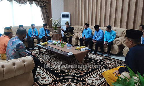 Rencana Fespota, Takbir Akbar dan Becak Hias, Plt Bupati Langkat Terima Audiensi BKPRMI