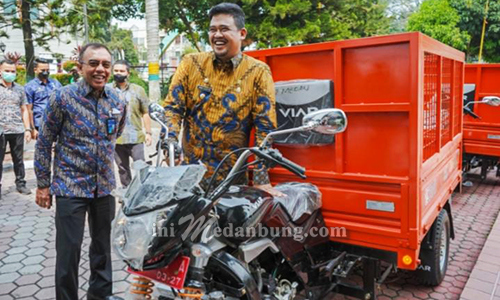 Bobby Nasution Ingatkan Aparatur Wilayah Optimalkan Becak Sampah