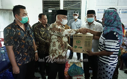 Pemkab Asahan Kembali Salurkan Bantuan Kepada Korban Kebakaran Sei Apung Jaya