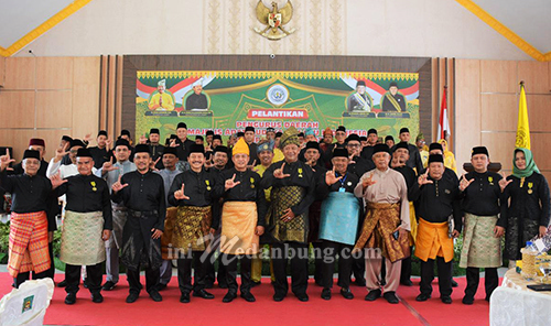 Pelantikan Pengurus MABMI Langkat, Syah Afandin: Jadikan Memajukan Melayu di Tanah Betuah