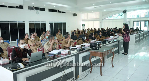 Pemkab Asahan Gelar Ujian Dinas Tingkat I Dan Tingkat II