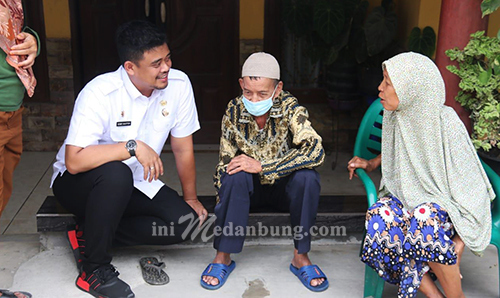 Rumahnya Diperbaiki, Misnah Sampaikan Terimakasih Kepada Bobby Nasution