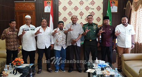 Syah Afandin Membuka Pelatihan Bela Negara Brigade Masjid BKPRMI .