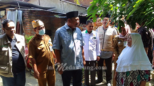 Bedah Rumah Warga, Pemkab & Baznas Langkat Bersinergi Entaskan Kemiskinan