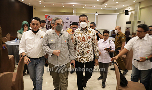 Ijeck dan Wamentan Harvick Kompak Harapkan Kehadiran PJS Sumut Bantu Pembangunan