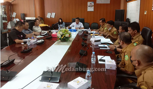 Evaluasi Kinerja Dinas PU Diskors, Pimpinan dan Anggota Komisi IV DPRD Medan Tak Sepaham