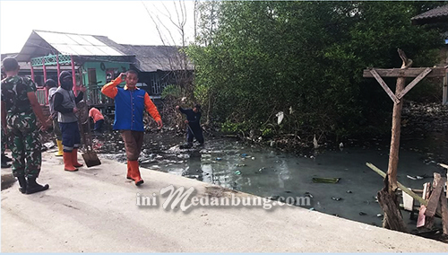 Presiden RI Akan Berkunjung, Paluh-Paluh Belawan Dibersihkan