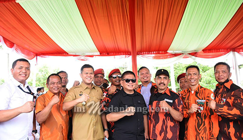 Pemkab Sergai, BINDA, dan Ormas Kolaborasi Gelar Vaksinasi