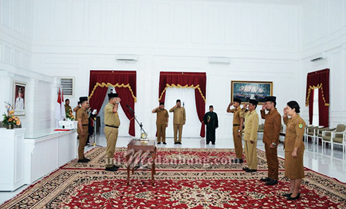 Lantik Pejabat Adminisrator, Pengawas dan Fungsional Nakes, Bupati Sergai Harap Tingkatkan Kapabilitas