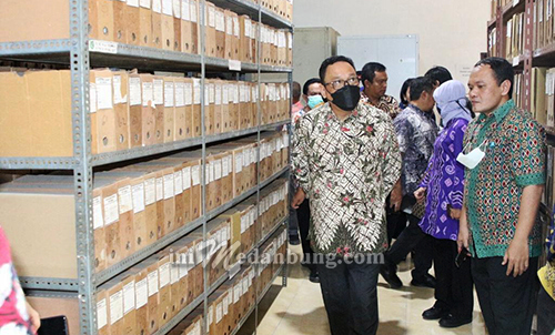 Kepala ANRI Kunjungi Depo Arsip Medan