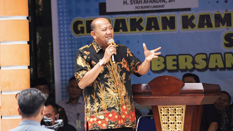 Diikuti Ribuan Siswa SMP, Afandin Apresiasi Kampanye Baca Koran SPS Sumut