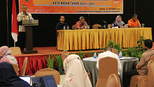 BPBD Kota Medan Gelar FGD Penyusunan Dokumen KRB