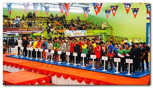 Kejurda Gulat Resmi Dibuka, Bupati Sergai: “Sumut Harus Raih Minimal 30% Medali Emas di PON