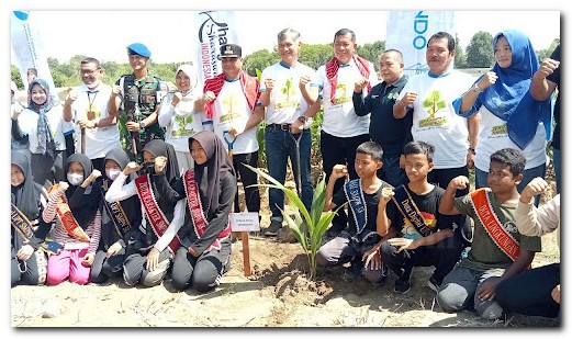 Menyentuh Masyarakat Pesisir Belawan,Pelindo & Ksi Berkolaborasi Hijaukan Pesisir