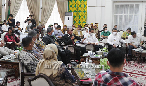 Kejar Kemandirian Pangan, Gubsu Undang Lima Kabupaten Dorong Pembangunan Kawasan Pertanian Terpadu
