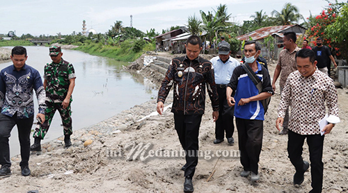Normalisasi Sungai Dilakukan, Wabup Sergai Optimis Masalah Banjir Teratasi