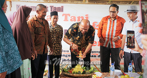 Afandin Ingin Taman Edukasi Desa Melenggang Jadi Contoh Semua Desa di Langkat