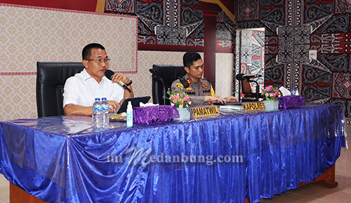 Polres Asahan Rapat Teknis Pelaksanaan Pengamanan Pilkades