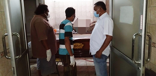 Polsek Binjai Kota Menemukan Mayat di Ruko