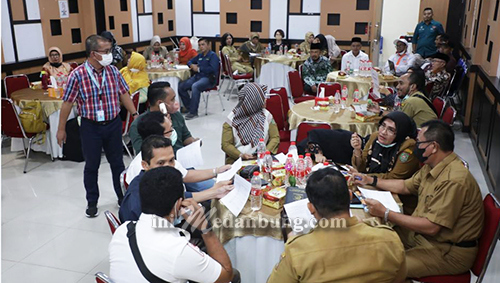 Dinas Kesehatan Bersama MPHD Asahan Gelar Raker Pokja