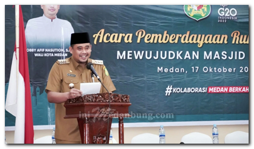 Sebelum Islamic Center Terbangun, Bobby Ingin Lebih Dahulu Dibangun Jaringan Masjid Mandiri