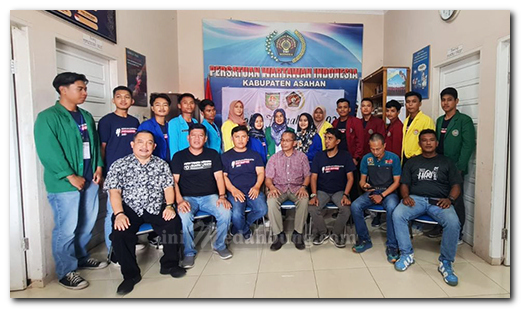 Kadis Kominfo Menutup Sekolah Jurnalistik PWI Kabupaten Asahan tahun 2022