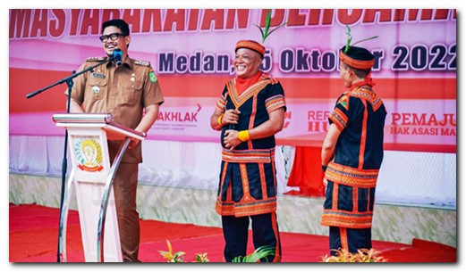 Seribuan Warga Binaan Sambut Antusias Bobby Nasution