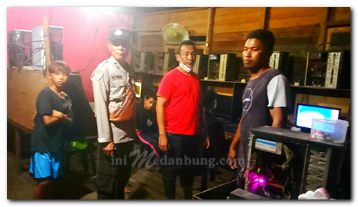 Melalui Program Lapor Polisi, Polsek Sei Kepayang Himbau Warga Jauhi Judi