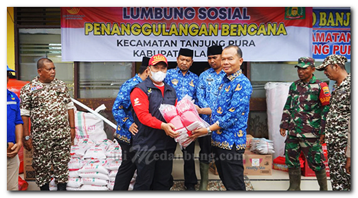 Lumbung Penanggulangan Bencana Kemensos RI di Langkat, Resmi Dilaunching