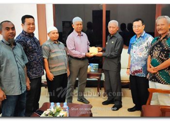 Bupati Asahan Serahkan Bantuan Renovasi Masjid Al-Amin
