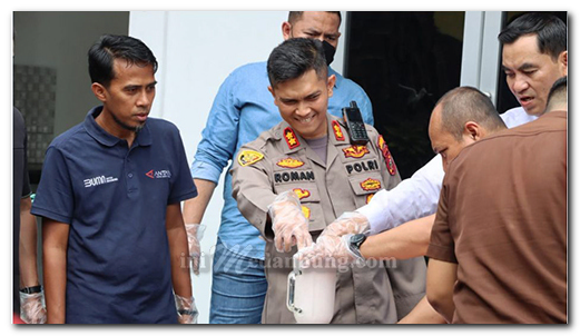 Kejaksaan Negeri Kisaran Memusnahankan Barang Bukti