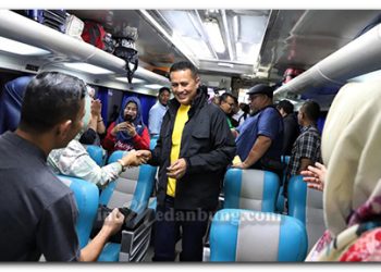 Jadi Angkutan Favorit Pemudik, Ijeck Apresiasi Layanan dan Kesiapan KAI Sumut