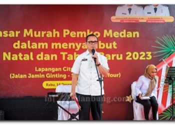 Pemko Medan Gelar Pasar Murah Sambut Natal dan Tahun Baru