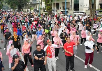 CFD Kian Digandrungi,  Tak Hanya Berolahraga Warga Juga Menampilkan Bakat Seni