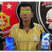 Nekat Curi Handphone , Kaki Bandit Jebol Kenak Timah Panas