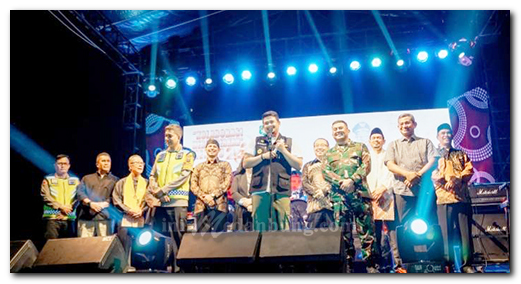 Bobby Nasution Sambut Malam Pergantian Tahun Bersama Ribuan Warga