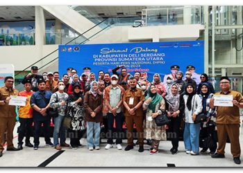 Tamu dan Peserta HPN 2023 Tiba,  Edy Rahmayadi: Selamat Datang di Sumut